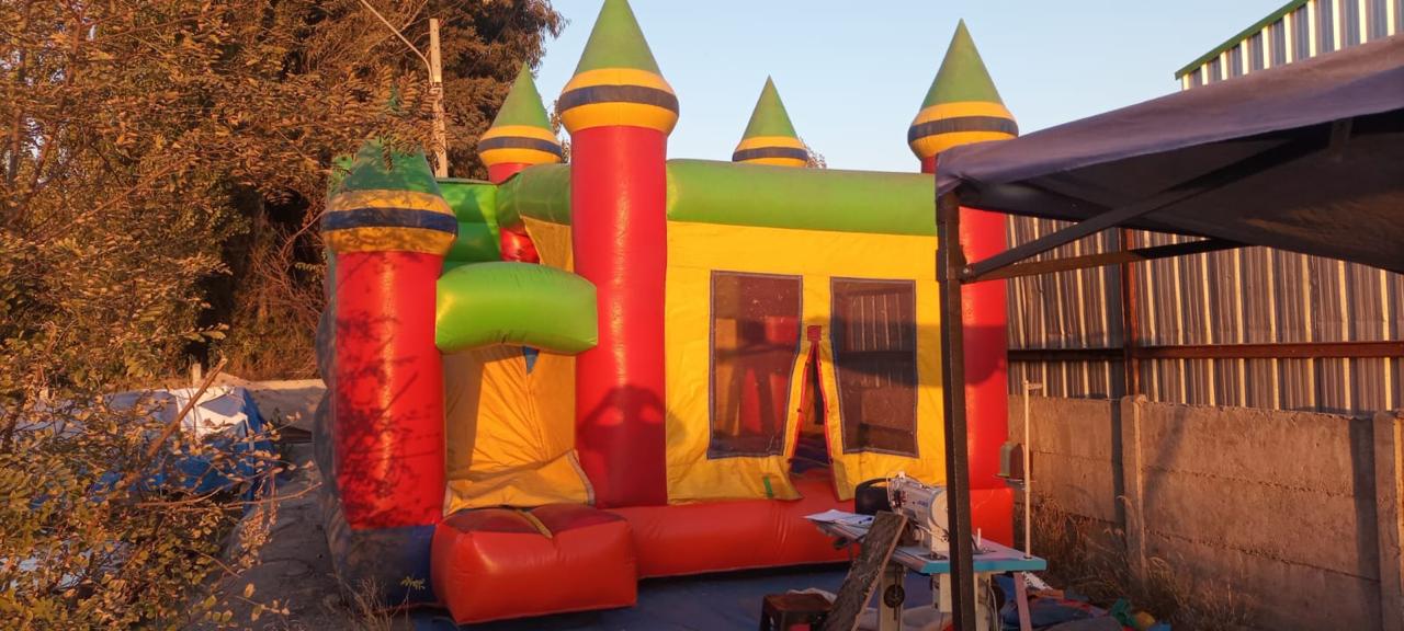 juego inflable castillo real