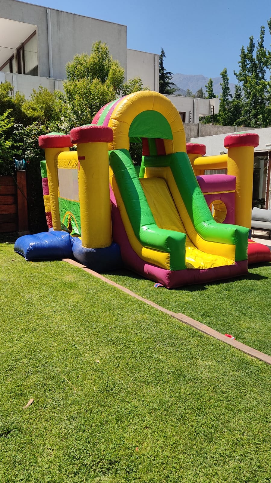 juego inflable globito